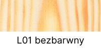 Kolor L01 bezbarwny